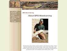 Tablet Screenshot of bpowoodcarving.com